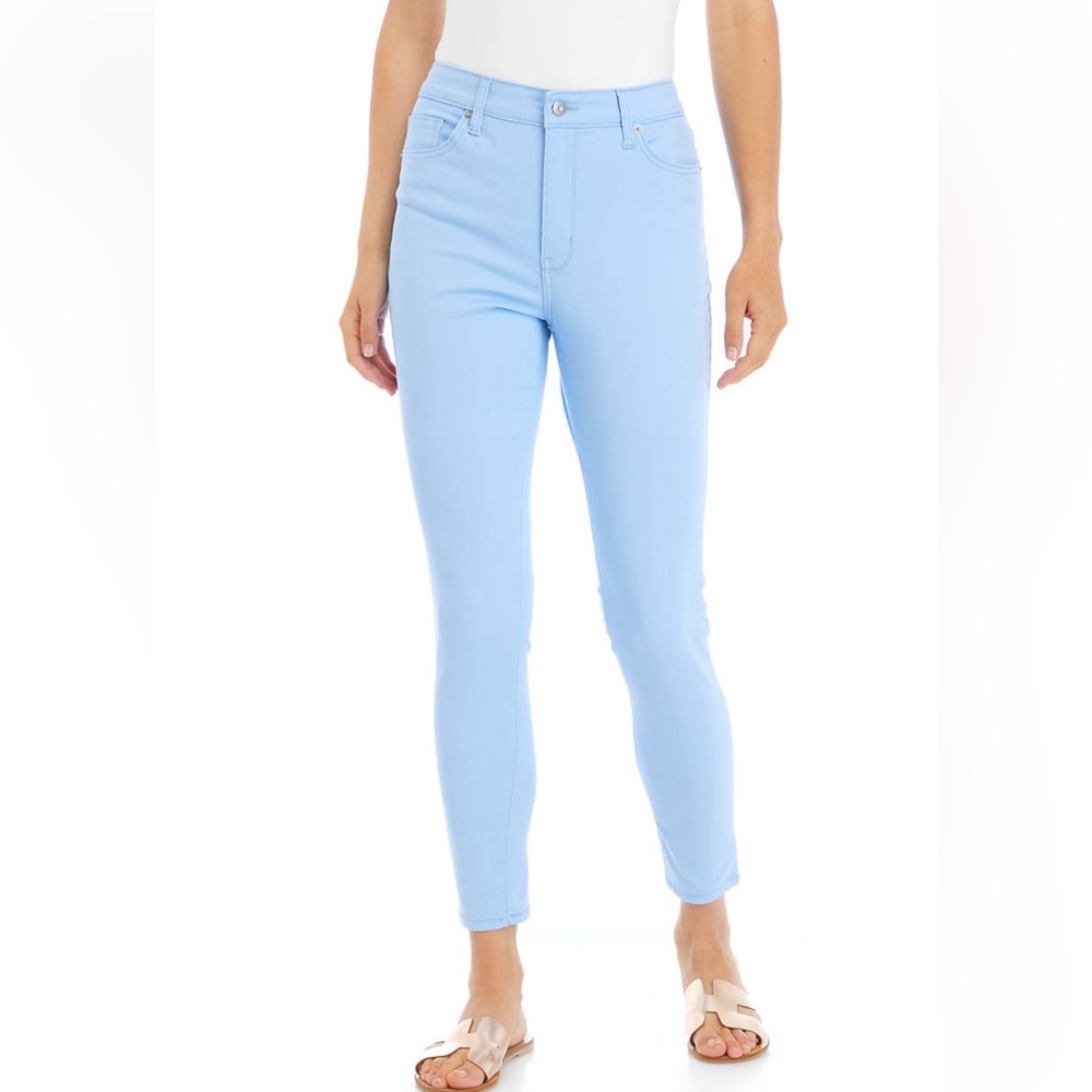 Crown & Ivy High Rise Skinny Color Denim Jeans Size 8 NWT